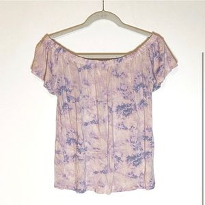 Hollister Flowy Tie Dye Top